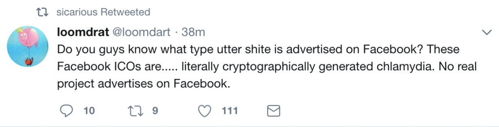 Facebook Bans Cryptocurrency Adverts