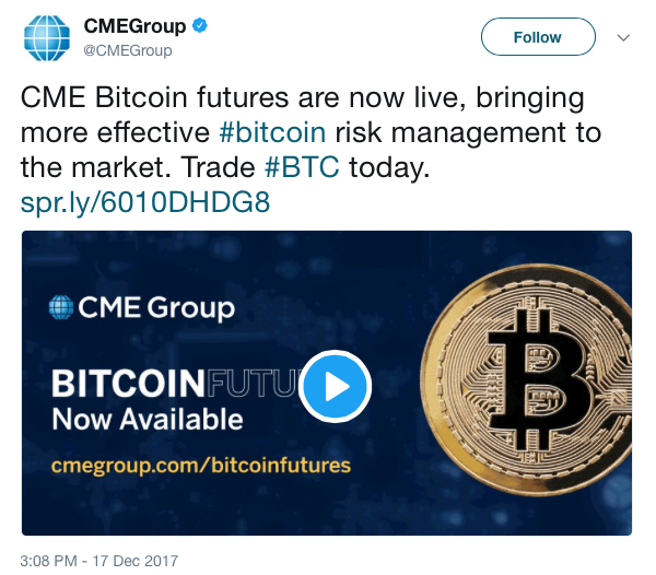 Options Giant CME Launches Bitcoin Futures — Heres What to Expect